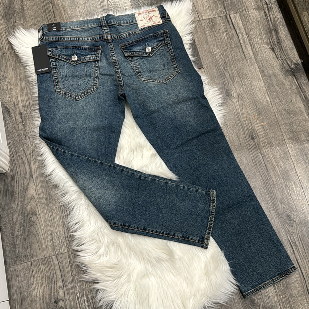 🖤True Religion GENO BIG T FLAP RELAXED SLIM JEAN
